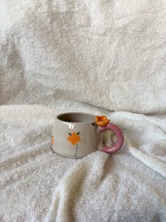 Tasse à café "Hello printemps"