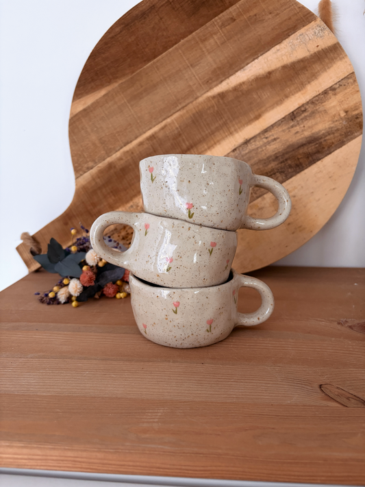 Tasse fleurs Maman